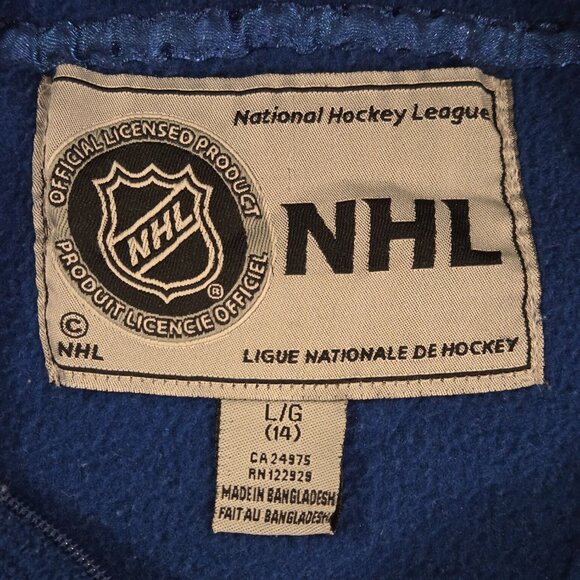 Toronto Maple Leafs Fleece Hoodie – Youth L (14) - Picture 4 of 5